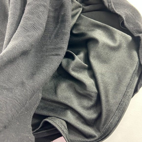 Savanna Jane Womens Dress Size 1X Black Embroidered Long Sleeve Boho Lined Flowy - Picture 9 of 12